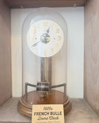 1920s French Bulle Dome Clock — Electromagnetic, Battery-Powered